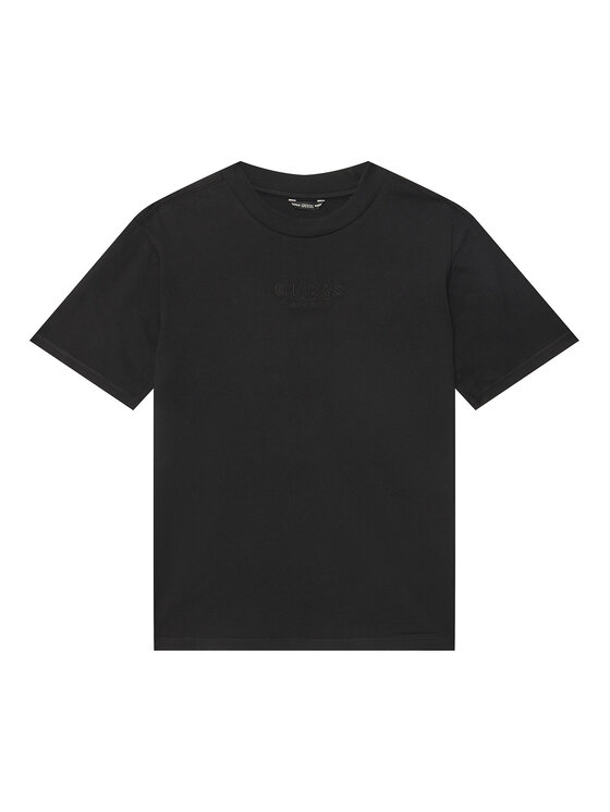 Guess T-Shirt L5RI36 K8HM4 Czarny Regular Fit