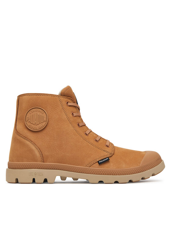 Palladium Trapery Pampa Lite+ Zip Wp+ 79577-252-M Brązowy