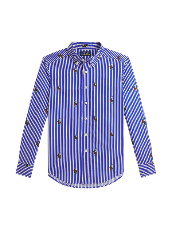 Polo Ralph Lauren Koszula 323A96287001 Niebieski Regular Fit