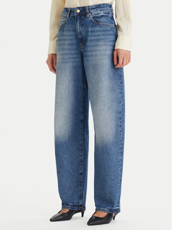 Tommy Hilfiger Jeansy WW0WW48535 Niebieski Barrel Fit
