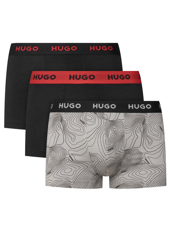 HUGO Komplet bokserek 50532550 Czarny