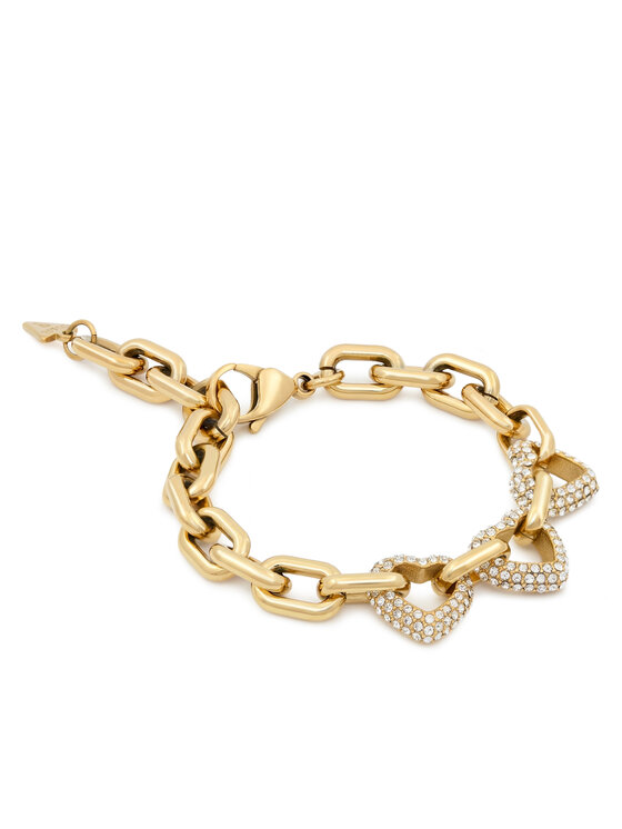 Guess Bransoletka JUBB06 012JW Złoty