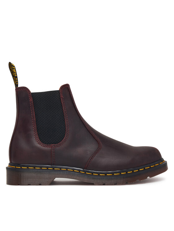 Dr. Martens Sztyblety 2976 YS Crazy Horse  DM27486600 Bordowy