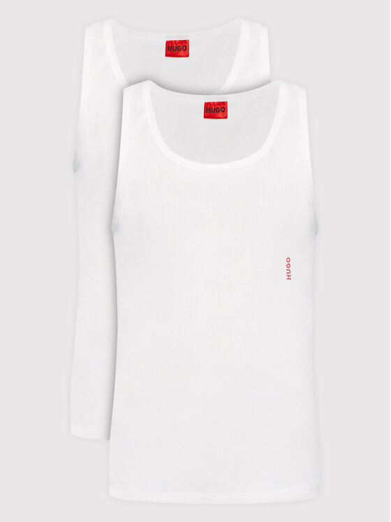HUGO Komplet tank topów 50469778 Biały Slim Fit
