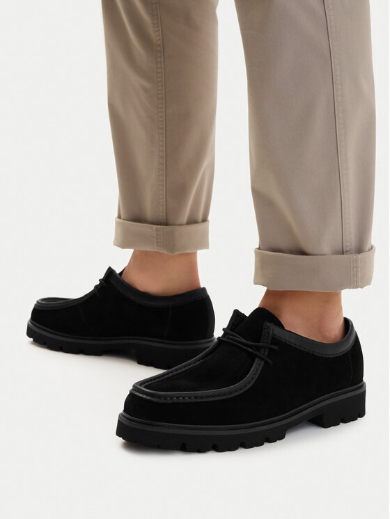 Clarks Półbuty Cleyhill Seam 26186418 Czarny
