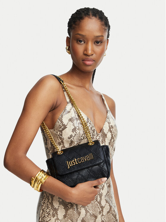 Just Cavalli Torebka 81RA4BG5 ZS748 Czarny