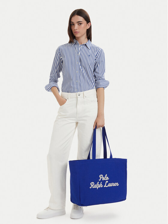 Polo Ralph Lauren Torebka 405962436006 Niebieski