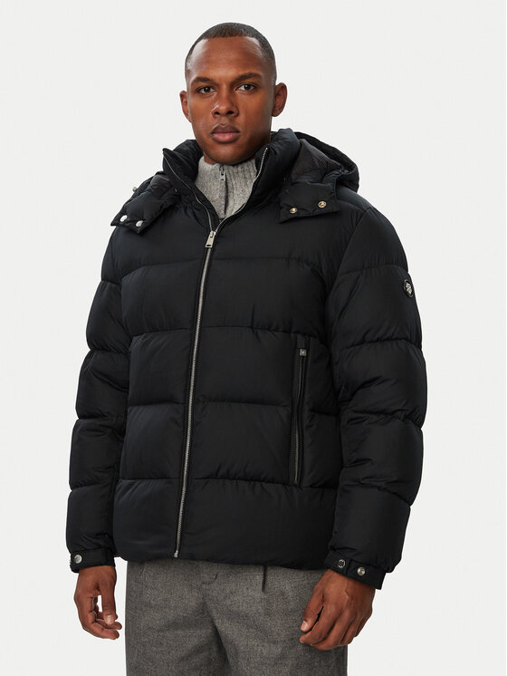 BOSS Kurtka zimowa H-Colter 50565108 Czarny Regular Fit