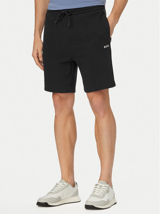 BOSS Szorty sportowe Join Headlo 50561776 Granatowy Regular Fit