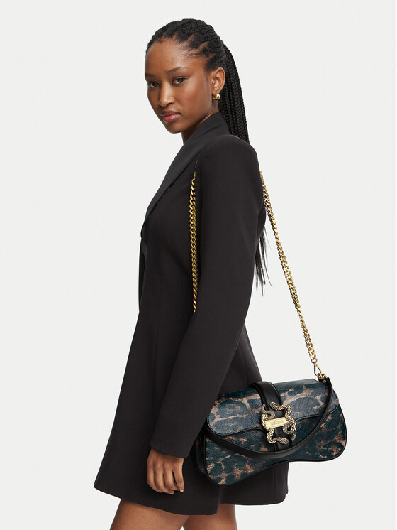 Just Cavalli Torebka Iconic Snakes 81RA4BA1 ZSE80 Czarny