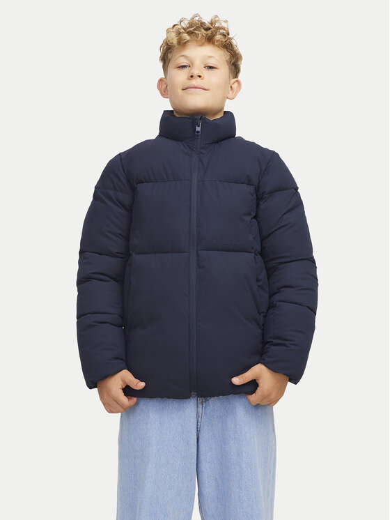 Jack & Jones Junior Kurtka zimowa Vesterbro 12267178 Granatowy Regular Fit
