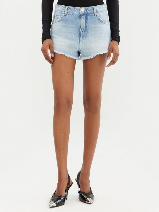 PINKO Szorty jeansowe Serengeti 104593 A2BO Niebieski Regular Fit