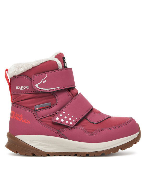 Jack Wolfskin Śniegowce Polar Bear-g Texapore Mid Vc A62146 Różowy