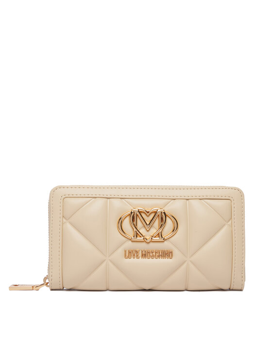 LOVE MOSCHINO Portfel JC5644PP1PLC0129 Beżowy