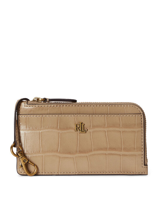 LAUREN RALPH LAUREN Etui na karty kredytowe 432P15678001 Beżowy