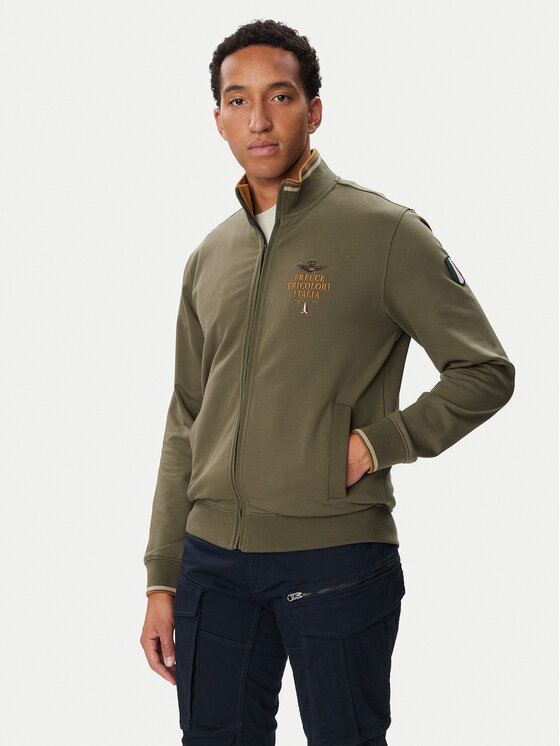Aeronautica Militare Bluza 262FE2135UF00662 Khaki Regular Fit