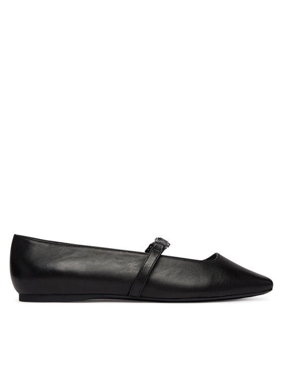 KARL LAGERFELD Baleriny Konnie KL40196 Czarny