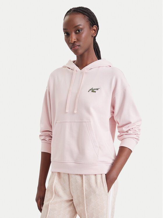 Lacoste Bluza SF8342 Różowy jasny Regular Fit