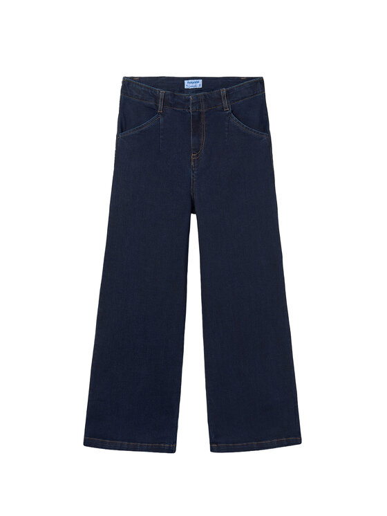 Mayoral Jeansy 7573 Granatowy Wide Leg