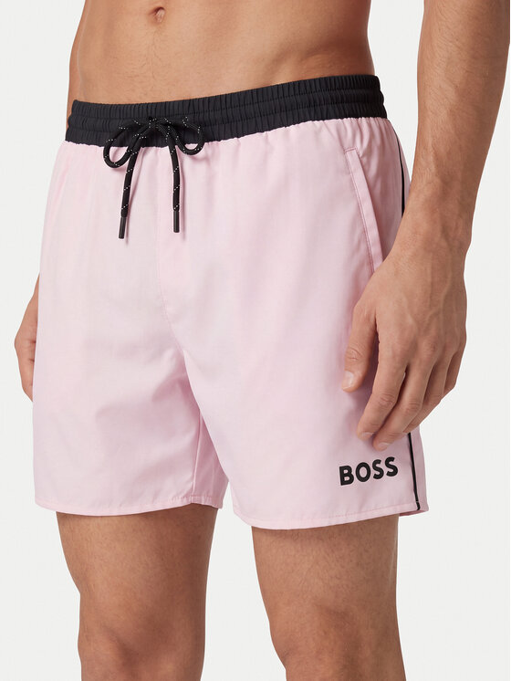 BOSS Szorty kąpielowe Starfish 50514429 Różowy jasny Regular Fit