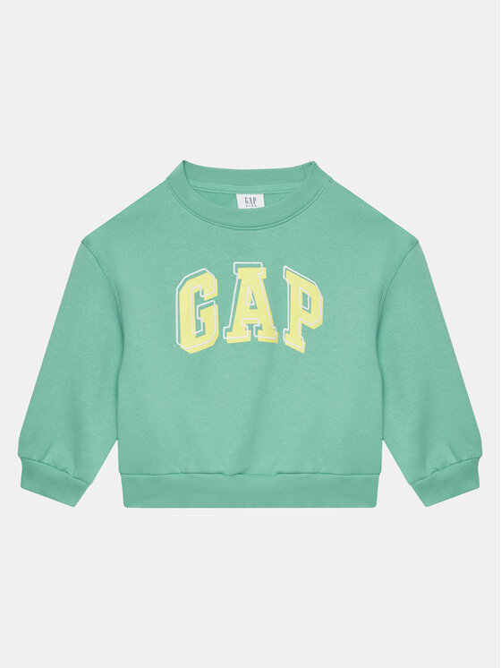 Gap Bluza 746173-00 Zielony Relaxed Fit