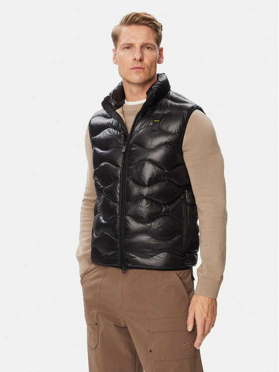 Blauer Bezrękawnik Danny 26WBLUX02055 Czarny Regular Fit