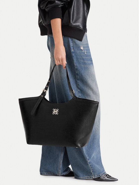 Nine West Torebka CEO-PEARL LINE-LDA9339 Czarny