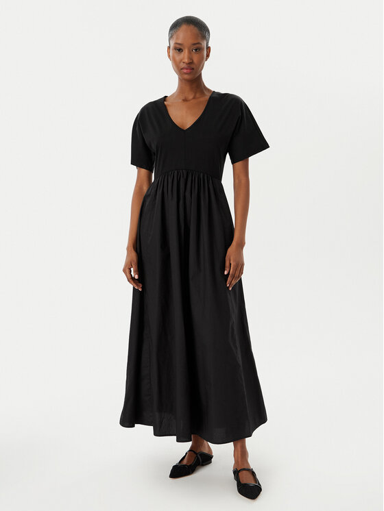 Weekend Max Mara Sukienka codzienna Brozno 2515621082 Czarny Relaxed Fit