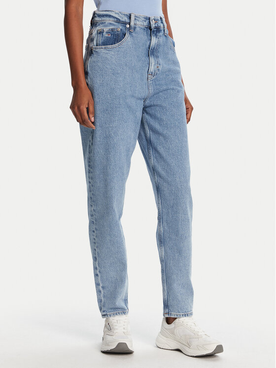 Tommy Jeans Jeansy DW0DW21392 Niebieski Mom Fit