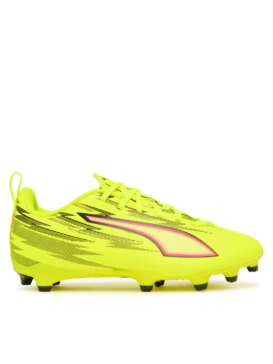 Puma Buty do piłki nożnej Ultra 6 Play Fg/Ag Jr 108705 01 Żółty