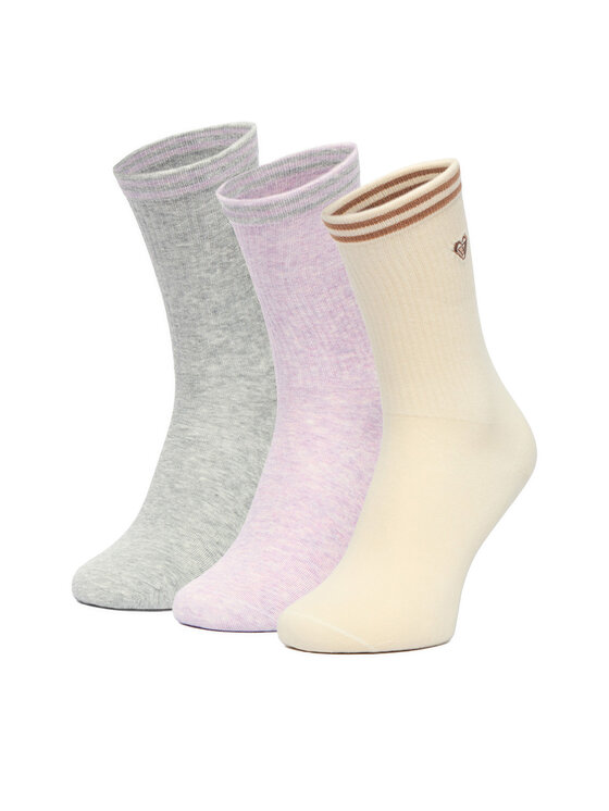 Roxy Skarpety długie CEO_BR_ROXY_2032_W_AW26 (3 PACK) Kolorowy