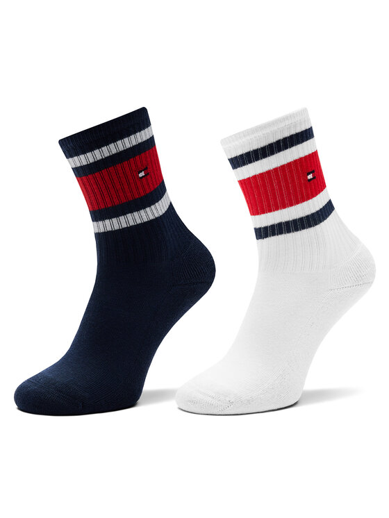 Tommy Hilfiger Skarpety długie 701229942 Granatowy