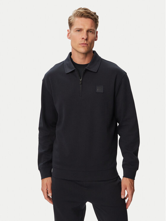 JOOP! Jeans Sweter Jjj-Davon 30103327 Granatowy Regular Fit