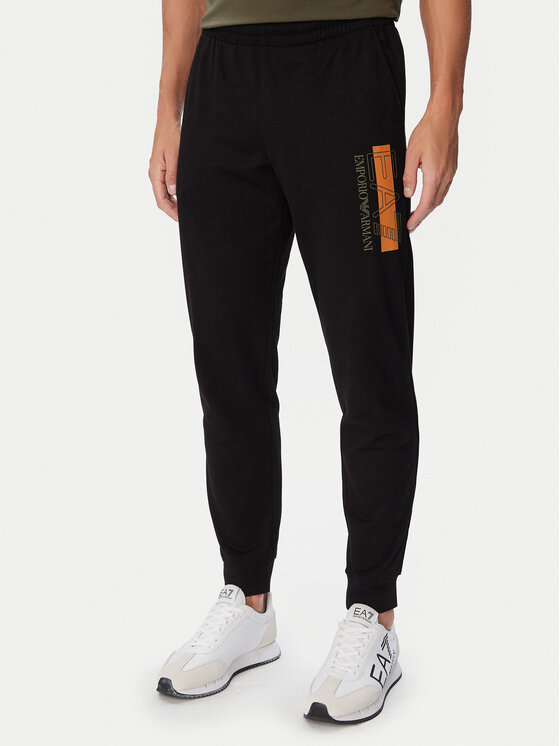 EA7 Emporio Armani Spodnie dresowe 7M002422 AF13512 UC001 Czarny Slim Fit