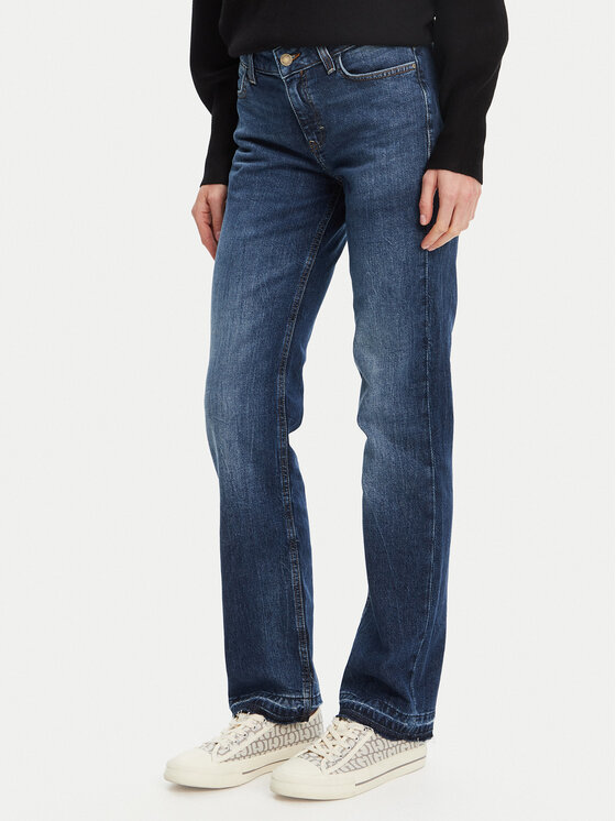Guess Jeansy W5YA0R D5QP4 Niebieski Regular Fit