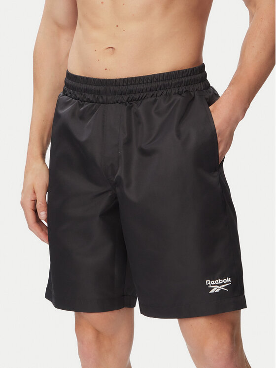 Reebok Szorty kąpielowe Brennan RK25563CCM Czarny Regular Fit