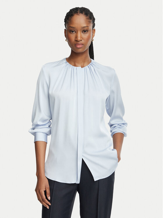 BOSS Bluzka Banorah  50571073 Niebieski Regular Fit