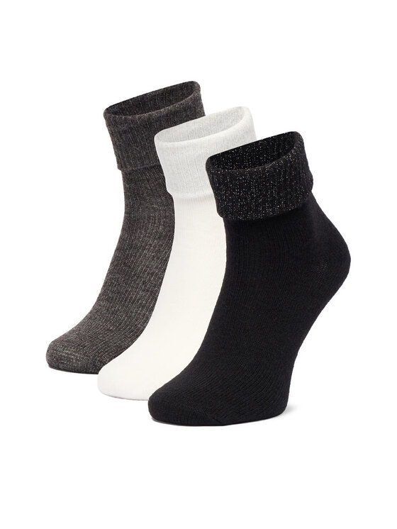 Nine West Skarpety długie CEO_KR_NW_101_W_AW25_(3-PACK) Kolorowy
