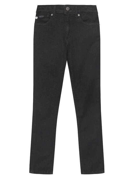 Calvin Klein Jeans Jeansy LVCKTJC24G Czarny Skinny Fit