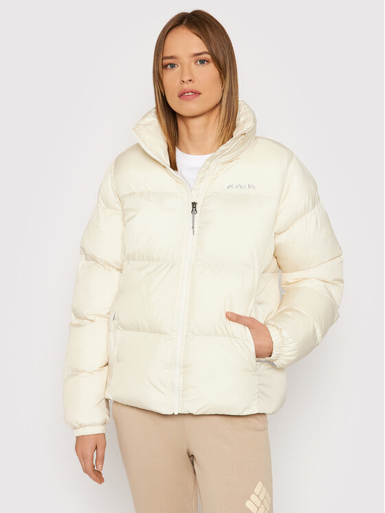 Columbia Kurtka zimowa Puffect 1864781 Écru Regular Fit