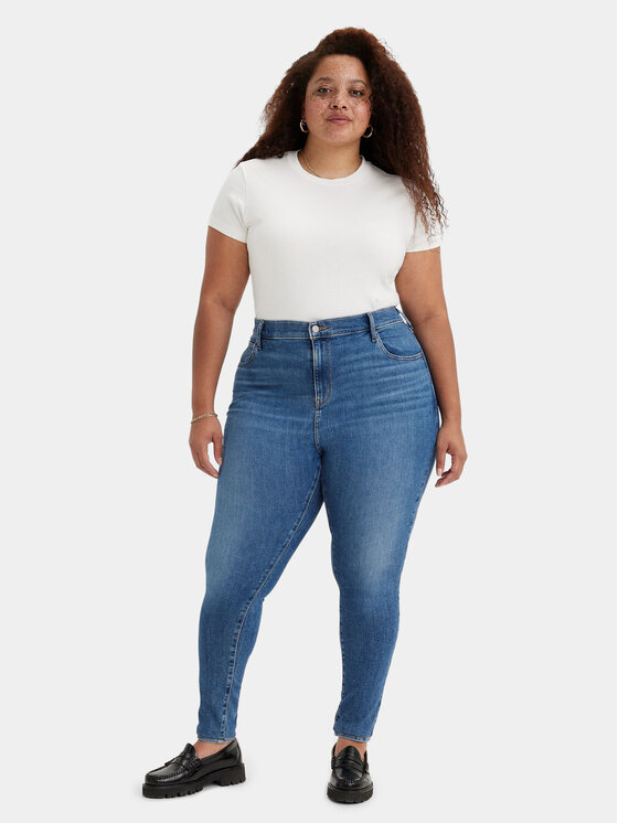 Levi's® Jeansy 720™ 57750-0081 Niebieski Super Skinny Fit