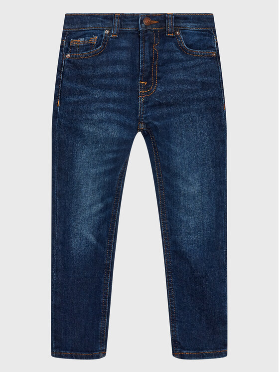 Guess Jeansy N2RA08 D4GV0 Niebieski Skinny Fit