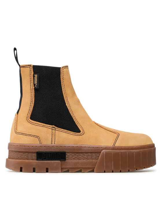 Puma Sztyblety Mayze Chelsea Suede Wn's 382829 04 Beżowy