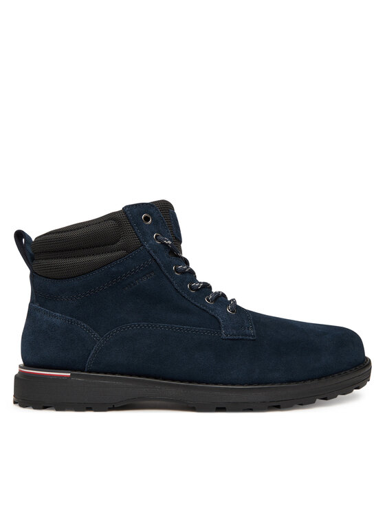 Tommy Hilfiger Trzewiki Corporate W FM0FM05605 Granatowy