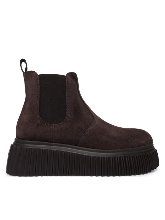 AGL Botki Iggy Low D751569PGK Zielony ciemny