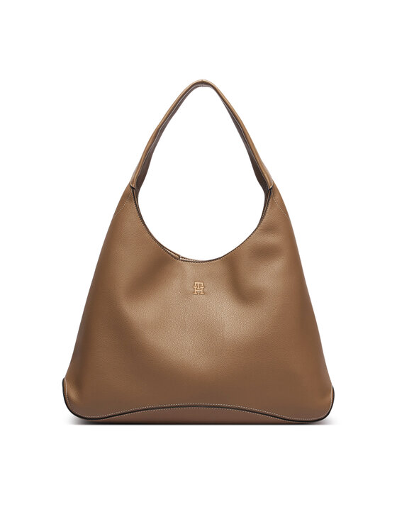 Tommy Hilfiger Torebka Th Everyday Hobo AW0AW19187 Beżowy
