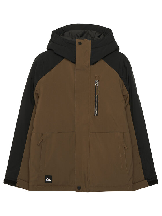 Quiksilver Kurtka snowboardowa Mission EQBTJ03180 Brązowy Regular Fit