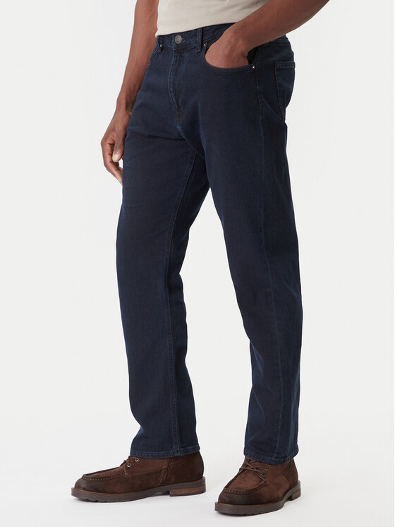Jack & Jones Jeansy Chris Classic 12287740 Granatowy Relaxed Fit