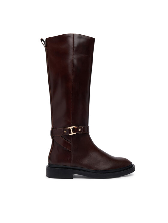 Clarks Kozaki Previa Bit 26329407 Brązowy
