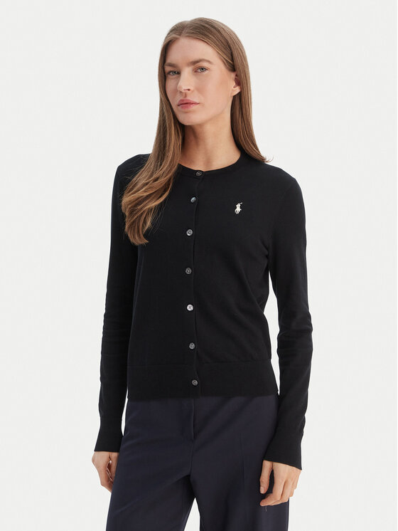 Polo Ralph Lauren Kardigan 211971871005 Czarny Slim Fit